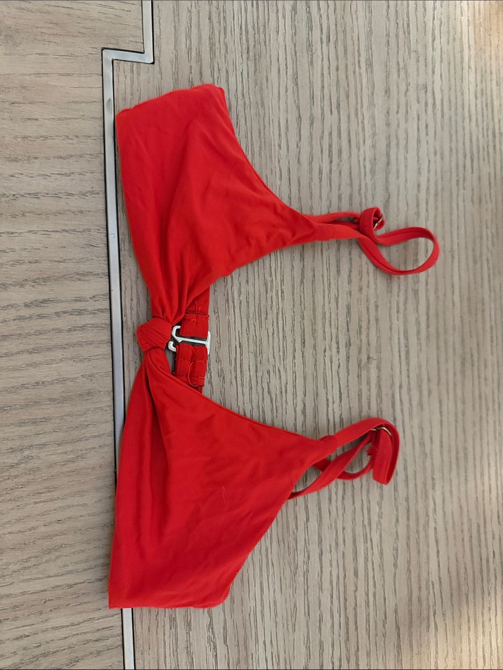 Dippin' Daisy's Bright Coral Bikini Top